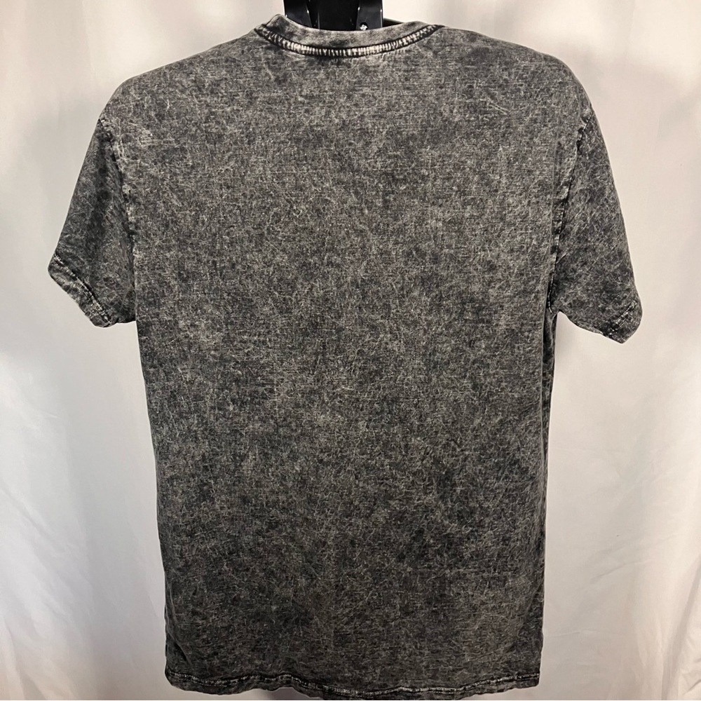 Pink Floyd Studded black Acid Wash T-Shirt Dark side of the Moon, mens size M - Picture 5 of 5